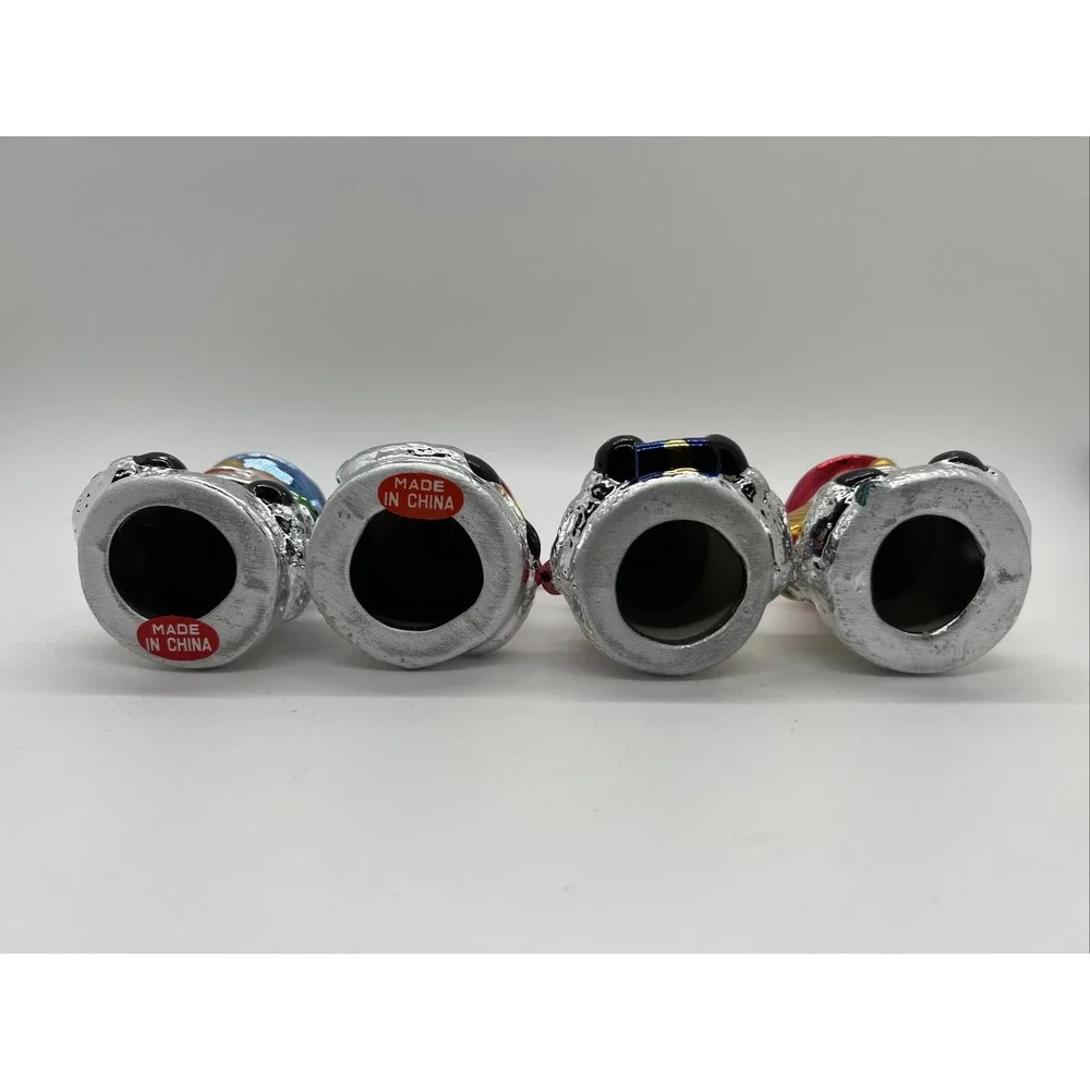 Holiday Style Porcelain Snowman Christmas Ornaments Set‎ Of 4